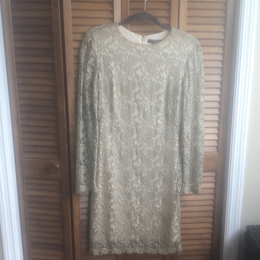 Ralph Lauren long sleeved lace dress